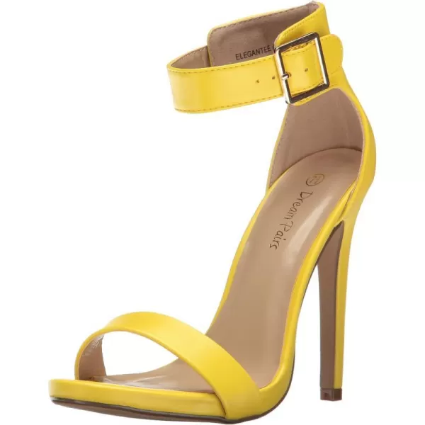 imageDREAM PAIRS Womens Elegantee Dress PumpYellow Pu