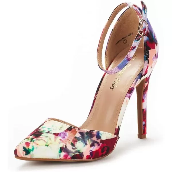 imageDREAM PAIRS Womens OppointedLacey Pump ShoeFloral