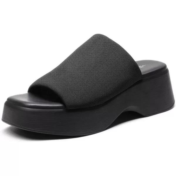 imageDREAM PAIRS Womens Revona Peach Pink Low Wedge Ankle Strap Flats Shoes CasualBlack