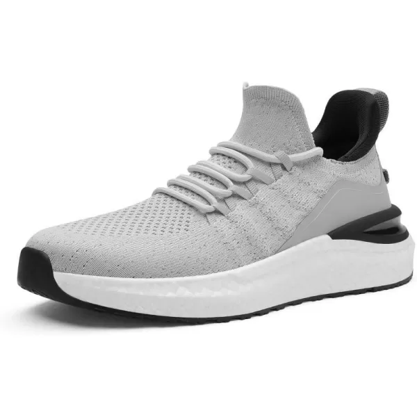 imageDREAM PAIRS Womens Slip on Fashion Sneakers NonSlip Running Shoes Breathable Lightweight Soft Workout Tennis Casual Walking ShoeGrey
