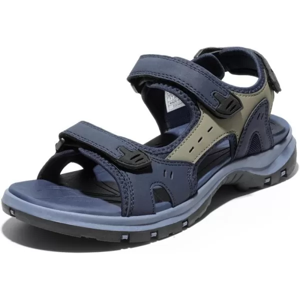 imageDREAM PAIRS Womens Walking Sport Athletic Sandals Open Toe Comfort Casual Outdoor Hiking Summer ShoesNavy