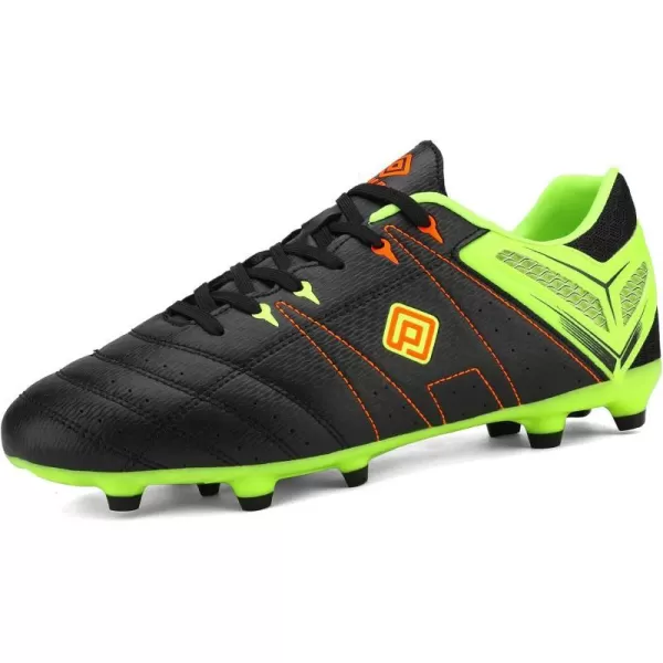 imageDREAM PAIRS mens CleatsBlackLemonGreenRed
