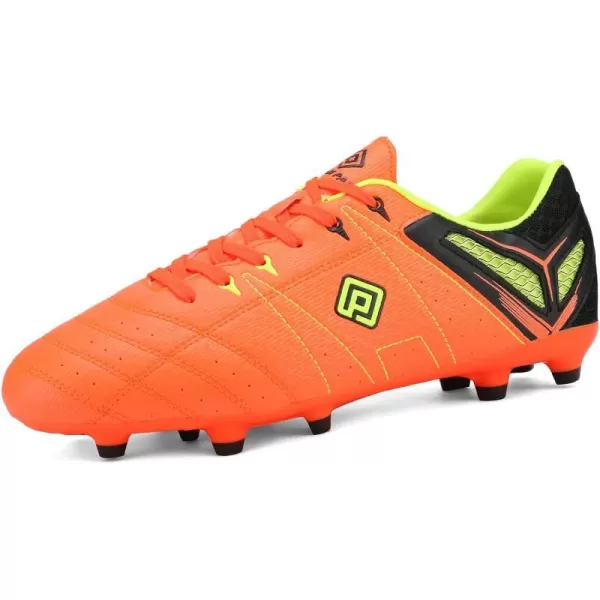 imageDREAM PAIRS mens CleatsOrangeBlackLemonGreen