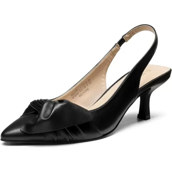 imageDREAM PAIRS womens PumpsslingbackBlackpu