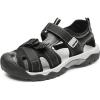 imageDREAM PAIRS Womens Closed Toe Sport Hiking SandalsSummer Outdoor Comfortable Walking Water SandalsBlack