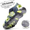 imageDREAM PAIRS Boys Girls Outdoor Summer Sport Athletic Sandals for LittleBig KidNavyNeon Green
