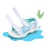 imageDREAM PAIRS Boys Girls Sandals Summer Outdoor Athletic Kids Sport Water Shoes for ToddlerLittle KidLight Blue