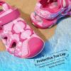 imageDREAM PAIRS Boys Girls Summer Outdoor Athletic Sport Sandals for LittleBig KidHot PinkPink