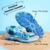 imageDREAM PAIRS Kids Adventurous LightWeight Adjustable Straps Summer Sandals ToddlerLittle KidBig KidBabyBlue