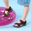 imageDREAM PAIRS Kids Adventurous LightWeight Adjustable Straps Summer Sandals ToddlerLittle KidBig KidBlackRed