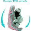imageDREAM PAIRS Kids Adventurous LightWeight Adjustable Straps Summer Sandals ToddlerLittle KidBig KidMintPink