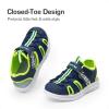 imageDREAM PAIRS Toddler Boys Girls Sport Sandals Cute Breathable Lightweight Outdoor Play Casual Closed Toe Hook and Loop for Toddlers ampamp Little KidsNavy