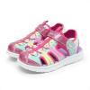 imageDREAM PAIRS Toddler Boys Girls Sport Sandals Cute Breathable Lightweight Outdoor Play Casual Closed Toe Hook and Loop for Toddlers ampamp Little KidsPink