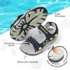 imageDREAM PAIRS Boys Girls Fashion Athletic Summer Sports SandalsToddlerLittle KidBig KidDarkBlue