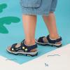 imageDREAM PAIRS Boys Girls Fashion Athletic Summer Sports SandalsToddlerLittle KidBig KidDarkBlue