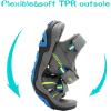imageDREAM PAIRS Boys Girls Fashion Athletic Summer Sports SandalsToddlerLittle KidBig KidDarkGreyNeonGreenBlue