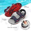 imageDREAM PAIRS Boys Girls Fashion Athletic Summer Sports SandalsToddlerLittle KidBig KidNavyRed
