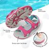 imageDREAM PAIRS Boys Girls Fashion Athletic Summer Sports SandalsToddlerLittle KidBig KidRoseRed