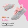 imageDREAM PAIRS Boys Girls Shoes Kids DuraPlay Tennis Running Athletic Protective Walking Sneakers for LittleBig KidLight GreyPink