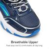 imageDREAM PAIRS Boys Girls Shoes Kids Tennis Athletic Running Footwear Breathable Walking Sneakers for LittleBig KidNavyNeon Green
