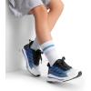 imageDREAM PAIRS Boys Girls Shoes Kids Tennis Athletic Running Footwear Lace Up Walking DuraPlay Breathable Lightweight Sneakers for LittleBig KidBlackBlue