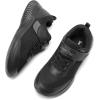 imageDREAM PAIRS Boys Girls Shoes Kids Tennis EZOns BreezeRunners Running SneakersBlack Monochrome