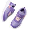 imageDREAM PAIRS Boys Girls Shoes Kids Tennis EZOns BreezeRunners Running SneakersPurplePink