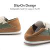 imageDREAM PAIRS Boys Girls Sneakers Foldable Back Retro Classic Casual Tennis Lightweight Breathable Walking Shoes for LittleBig KidBrownBeige