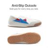 imageDREAM PAIRS Boys Girls Sneakers Foldable Back Retro Classic Casual Tennis Lightweight Breathable Walking Shoes for LittleBig KidWhiteBlue
