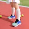 imageDREAM PAIRS Girls Boys Shoes Kids Tennis Sparkle Glitter Lace up Athletic Running SneakersLight GreenBlue