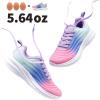imageDREAM PAIRS Girls Boys Shoes Kids Tennis Sparkle Glitter Lace up Athletic Running SneakersPinkBlueLight Green