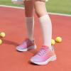imageDREAM PAIRS Girls Boys Shoes Kids Tennis Sparkle Glitter Lace up Athletic Running SneakersPurpleOrange
