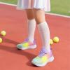 imageDREAM PAIRS Girls Boys Shoes Kids Tennis Sparkle Glitter Lace up Athletic Running SneakersRainbowPurple