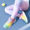 imageDREAM PAIRS Girls Boys Shoes Kids Tennis Sparkle Glitter Lace up Athletic Running SneakersRainbowPurple