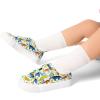 imageDREAM PAIRS Kid Toddler Sneakers Boys Girls Canvas with Cartoon Dual Hook and Loops for School WalkingBlueDinosaur