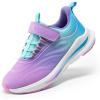 imageDREAM PAIRS Boys Girls Shoes Kids DuraPlay Tennis Running Athletic Protective Walking Sneakers for LittleBig KidHot PinkBlue