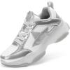 Silver/White