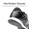 imageDREAM PAIRS Boys Girls Indoor Sneakers Lace Up Sport Athletic Casual IC Youth Futsal Football Soccer Shoes for LittleBig KidBlackWhite