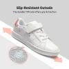 imageDREAM PAIRS Girls Boys Sneakers Tennis School Shoes Casual Walking Storybook Footwear for LittleBig KidsWhite