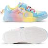 imageDREAM PAIRS Girls Shoes Toddler Sneakers Rainbow Storybook Casual School Walking Footwear for ToddlerLittle KidsRainbowBlue