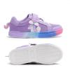 imageDREAM PAIRS Girls Shoes Toddler Sneakers Rainbow Storybook Casual School Walking Footwear for ToddlerLittle KidsRainbowPurple