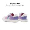 imageDREAM PAIRS Girls Shoes Toddler Sneakers Rainbow Storybook Casual School Walking Footwear for ToddlerLittle KidsRainbowWhite