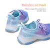 imageDREAM PAIRS Girls SlipOn Sneakers Kids Sparkle Pop Lightweight Jelly Sole Walking ShoesPurpleBlue