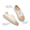 imageDREAM PAIRS Kid Shoes Boys Girls Sneakers Lace Up Walking Casual ShoesBeige