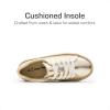 imageDREAM PAIRS Kid Shoes Boys Girls Sneakers Lace Up Walking Casual ShoesGold