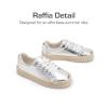 imageDREAM PAIRS Kid Shoes Boys Girls Sneakers Lace Up Walking Casual ShoesSilver