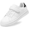 imageDREAM PAIRS Girls Boys Sneakers Tennis School Shoes Casual Walking Storybook Footwear for LittleBig KidsWhiteBlack