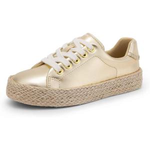 imageDREAM PAIRS Kid Shoes Boys Girls Sneakers Lace Up Walking Casual ShoesGold
