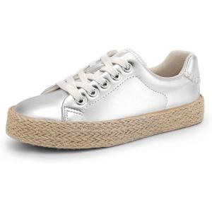 imageDREAM PAIRS Kid Shoes Boys Girls Sneakers Lace Up Walking Casual ShoesSilver