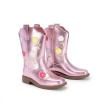 imageDREAM PAIRS Girls Cowgirl Boots Kids Mid Calf Western Boots Riding Shoes for ToddlerLittle KidBig KidPink